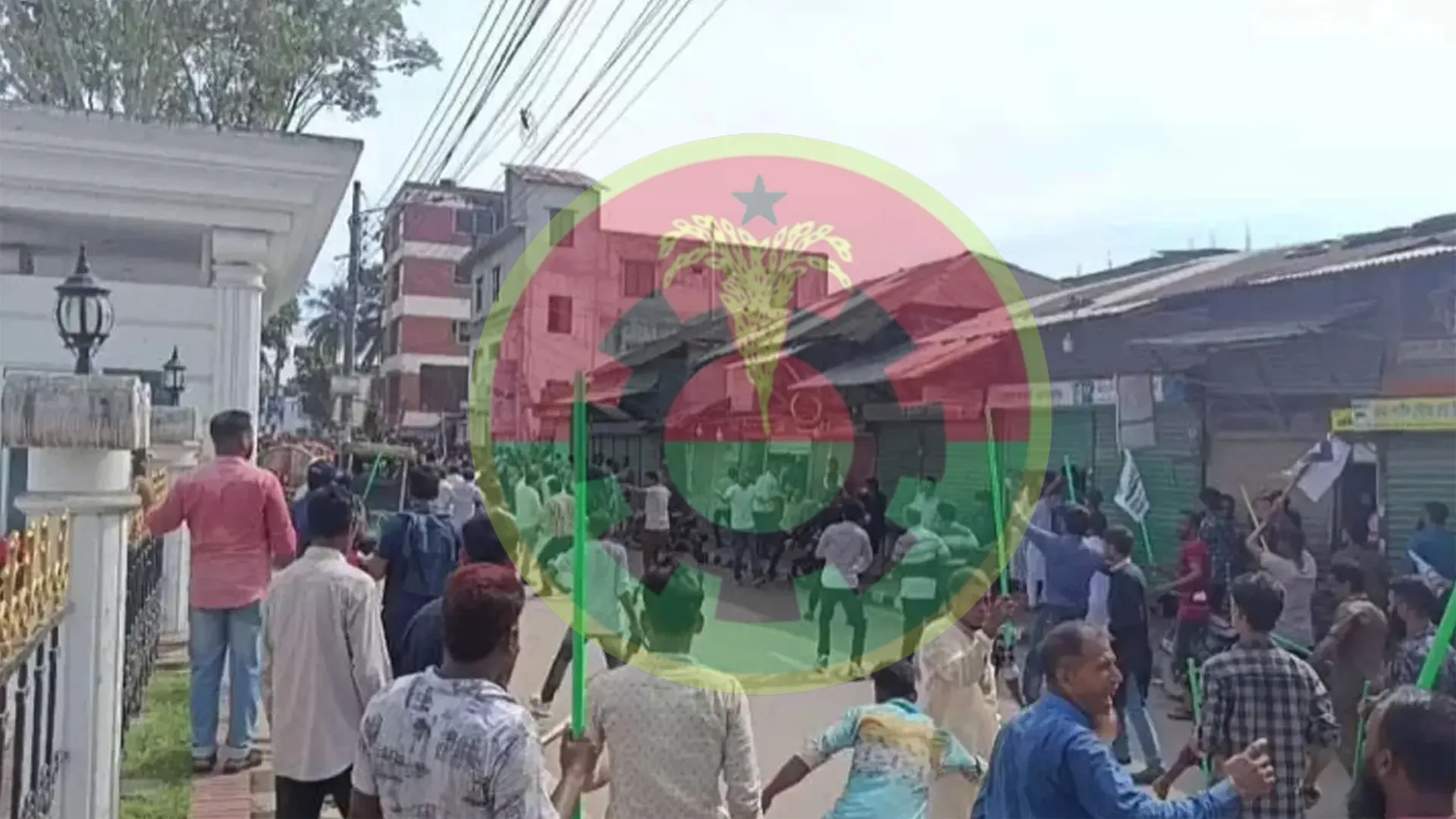 সকালে ব্যাপক সংঘাত, রাতে বিএনপির কার্যক্রম স্থগিত